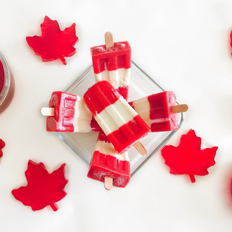 Canada Day Popsicle Recipe ⁠